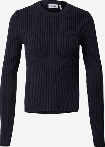 WEEKDAY Sweater 'Rora' in Blue: front