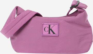 Calvin Klein Jeans Skuldertaske i lilla: forside