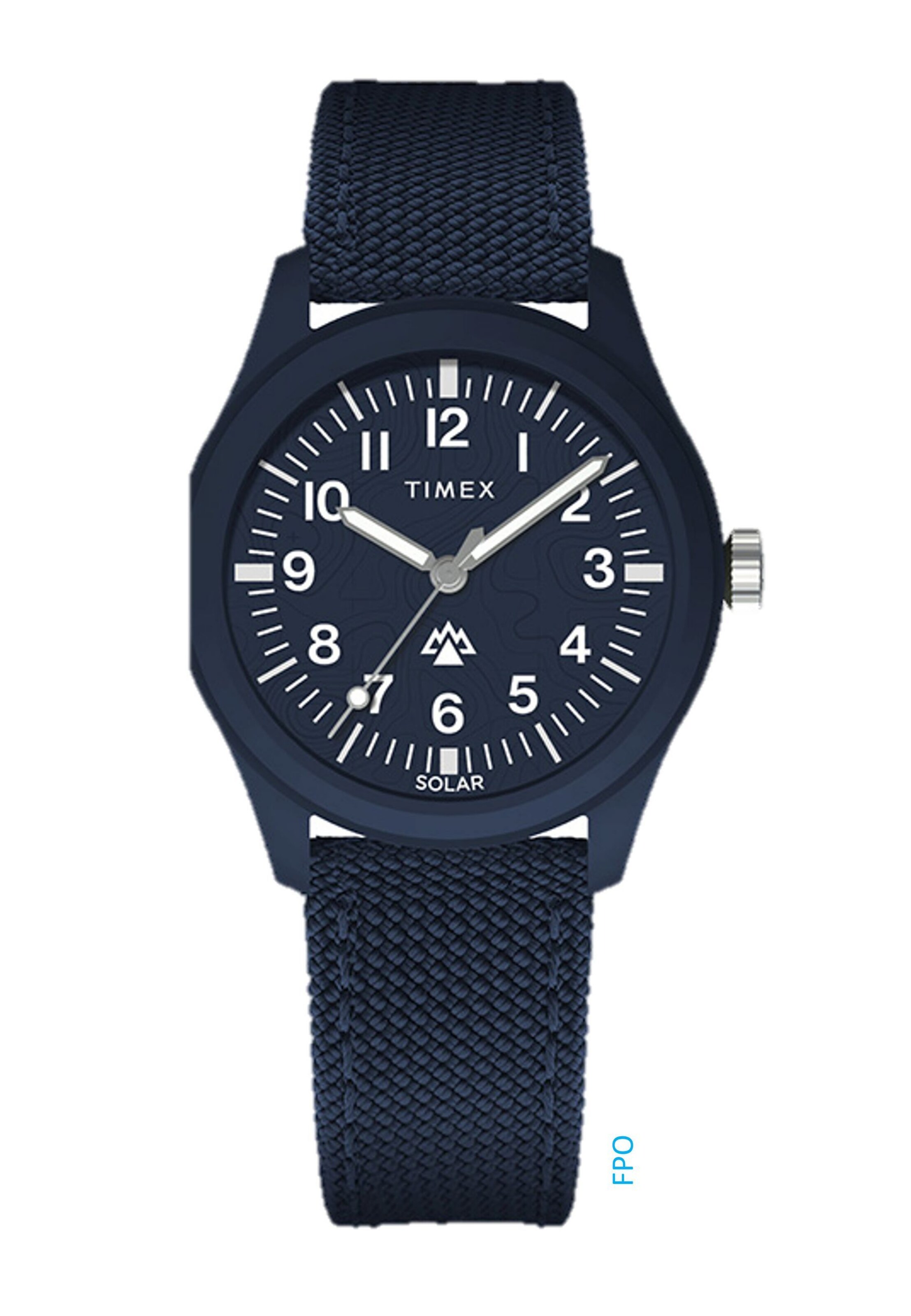 TIMEX Analogt ur ' Expedition North®' i blå: forside