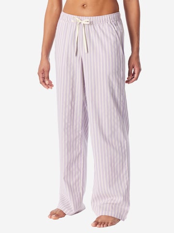 SCHIESSER Pajama pants ' Mix Relax ' in Pink: front