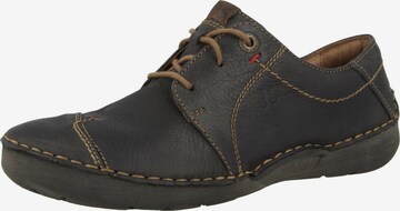 JOSEF SEIBEL Lace-Up Shoes 'Fergey' in Grey: front