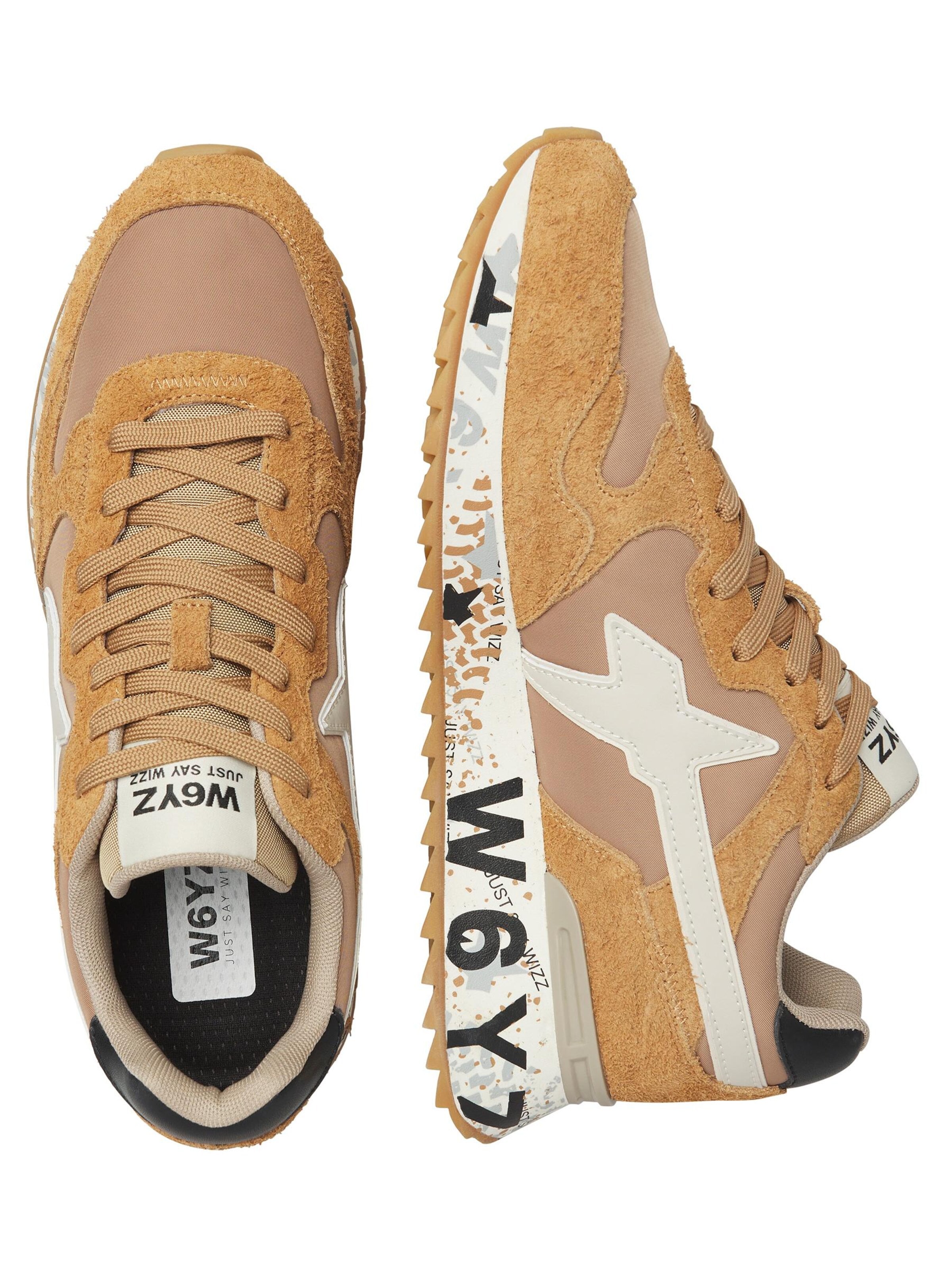 W6YZ Sneaker low 'YAK-M.'‌‌‌‌‌‌ in Beige: Vorderseite