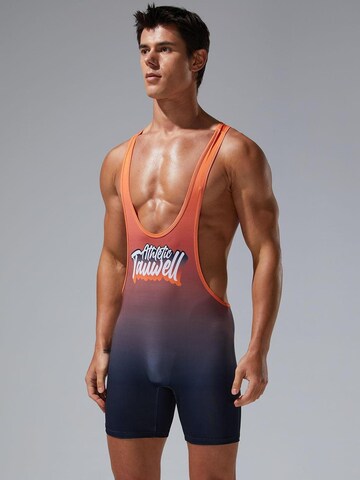 TAUWELL Athletic Underwear 'Fitness Wrestling' in Orange