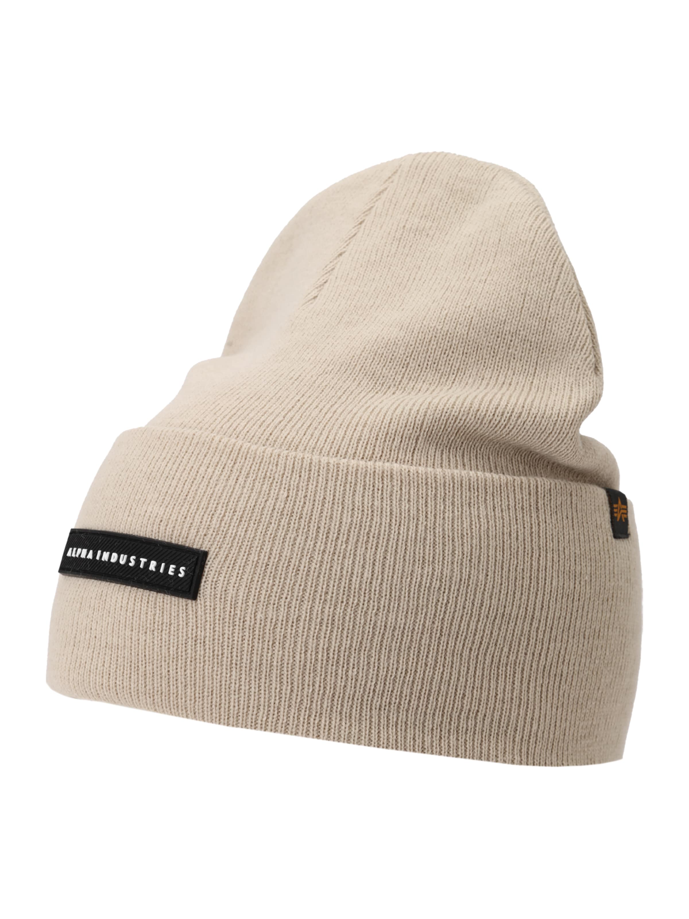 ALPHA INDUSTRIES Sapka - bézs: elől
