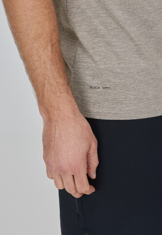 ENDURANCE Regular fit Functioneel shirt in Beige