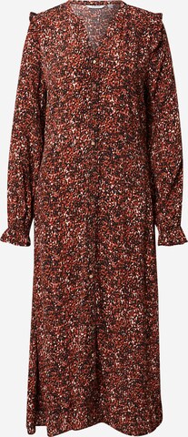 Robe-chemise 'LOURI' b.young en marron : devant