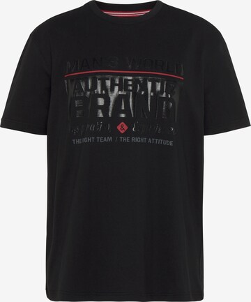 Man's World Shirt in Black: front