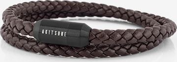 Akitsune Bracelet 'Suprema' in Brown: front