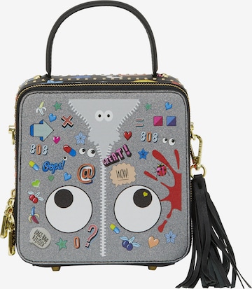 MYMO Handbag 'Pop Eyetheme' in Black: front