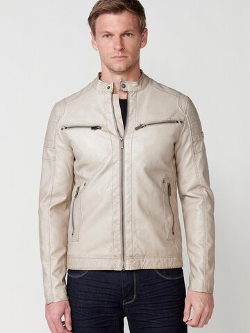 KOROSHI - Chaqueta de entretiempo en beige: frente