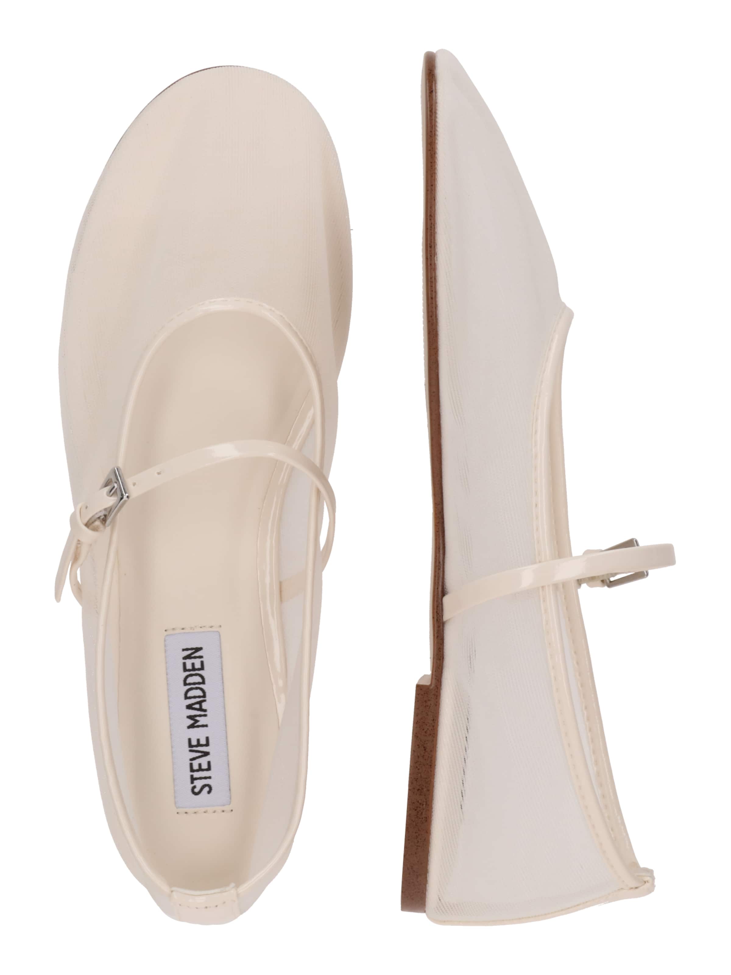 Ballerines à lanières 'Mash' STEVE MADDEN en blanc