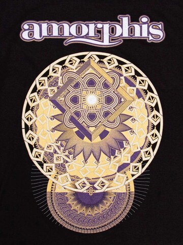 Amorphis Shirt 'Amorphis Halo new T-Shirt' in Zwart