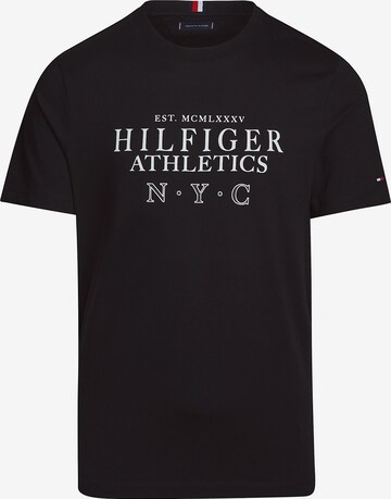 juoda TOMMY HILFIGER Marškinėliai 'NYC': priekis