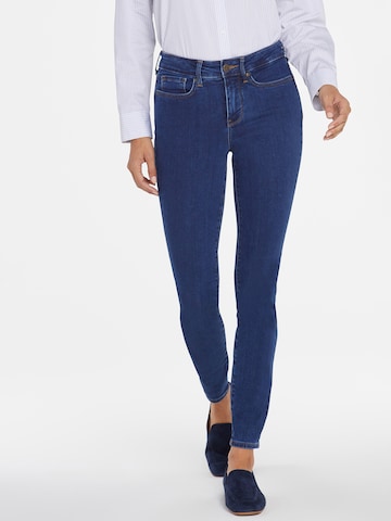 NYDJ Skinny Jeans in Blue: front