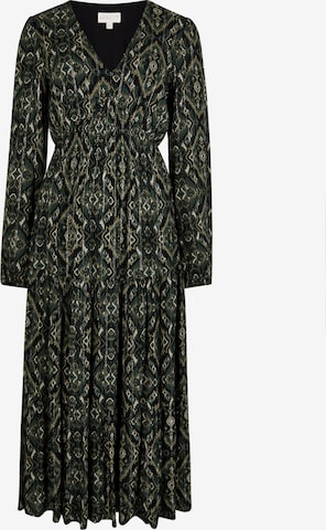 Apricot Dress 'Smock Waist Tiered' in Green: front