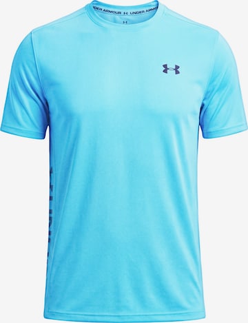 UNDER ARMOUR Funktionsshirt 'Tech Utility' in Blau: Vorderseite