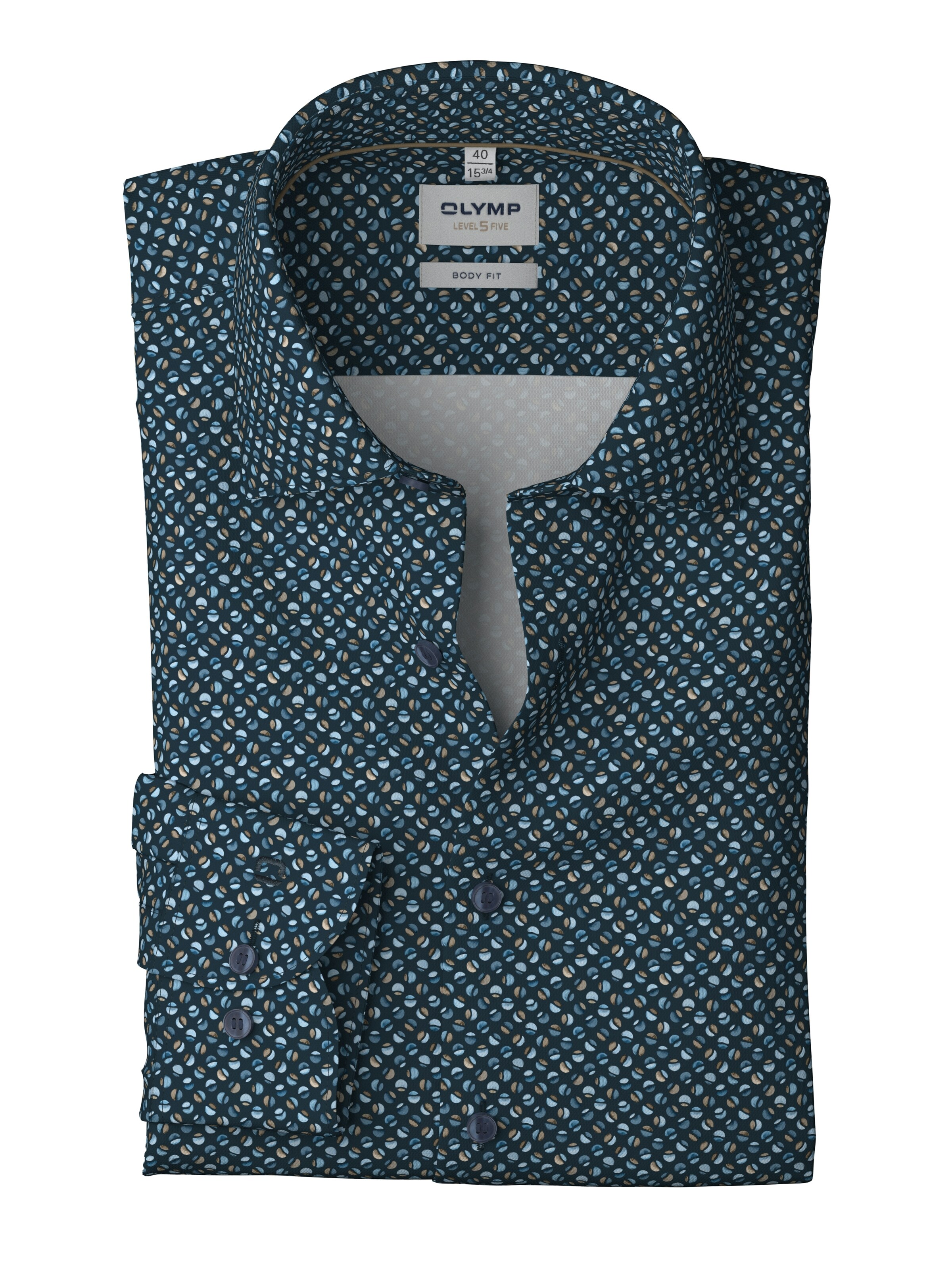 OLYMP Slim fit Business Shirt in Blue