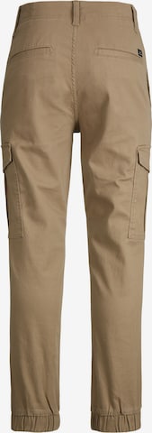 JACK & JONES - Tapered Calças cargo 'Marco' em castanho