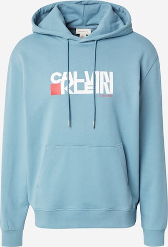 Felpa di Calvin Klein Jeans in blu: frontale