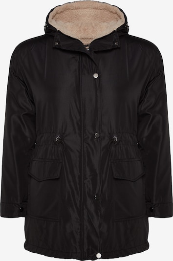 Žieminė parka iš Trendyol Curve, spalva – juoda, Prekių apžvalga