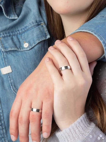 Lucardi Ring in Silver