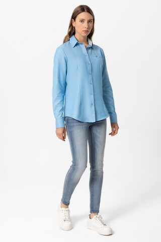 Camicia da donna ' NIHAN ' di DENIM CULTURE in blu