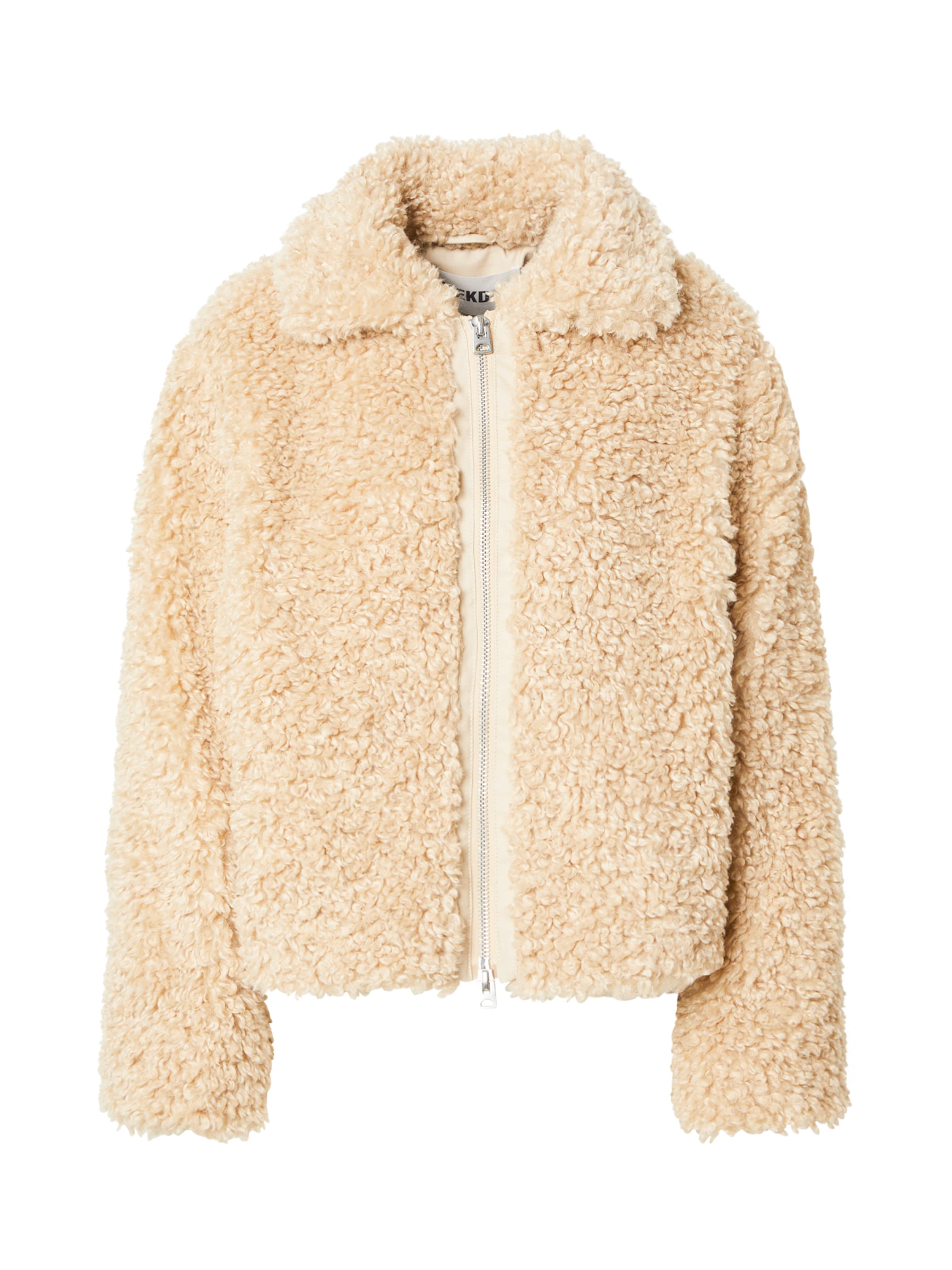 WEEKDAYPrijelazna jakna 'Yara' - bež boja: prednji dio