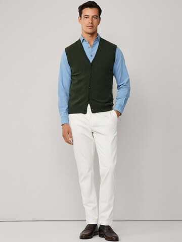Hackett London Strickweste in Grün