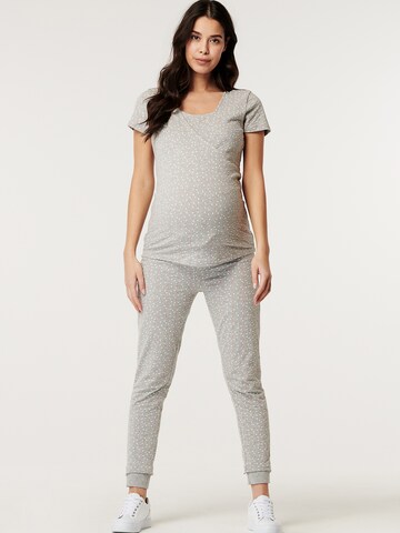 Esprit Maternity Pyjama in Grijs: voorkant