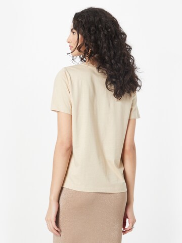 T-shirt Calvin Klein en beige