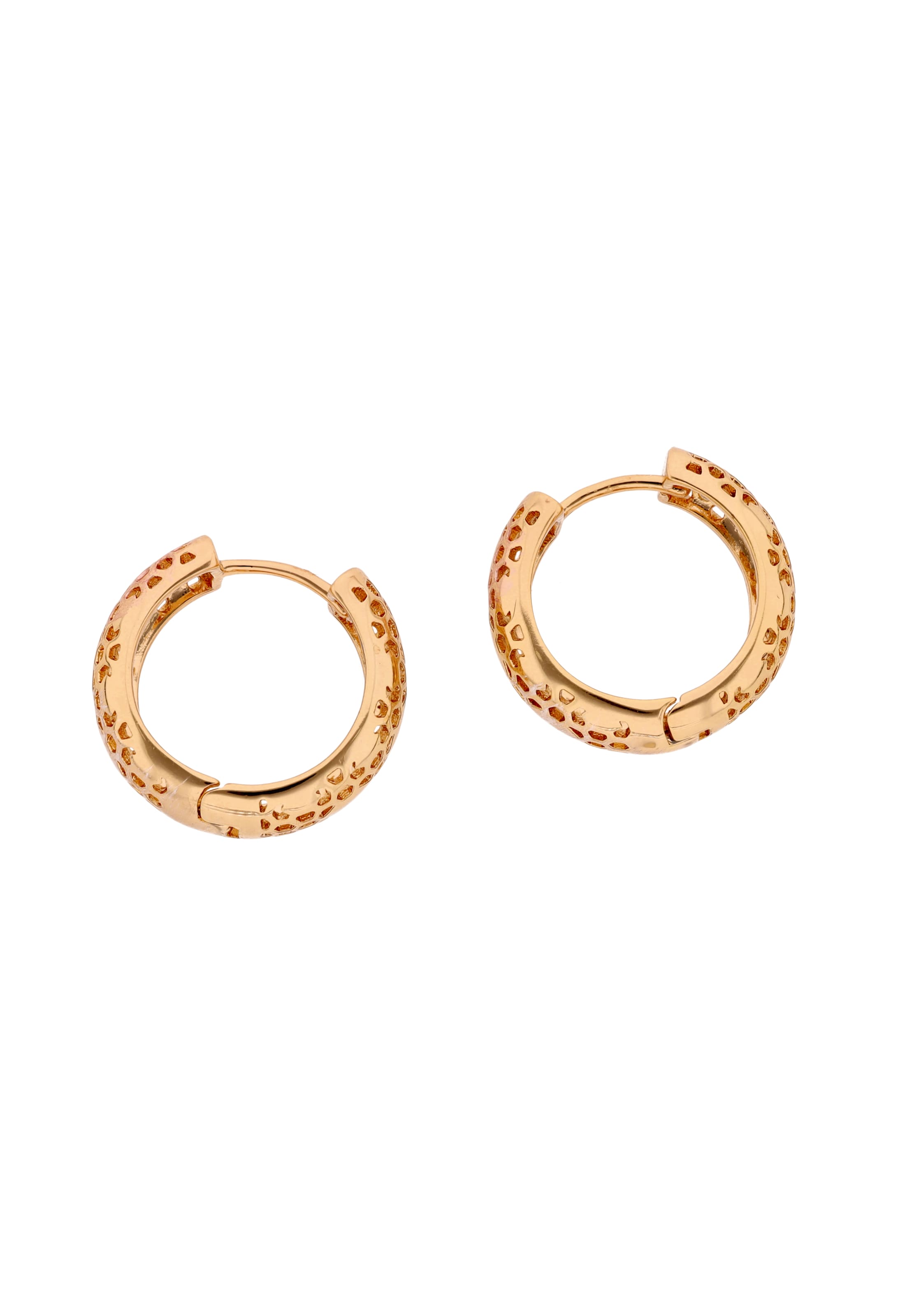 IZIA Oorbellen in Goud: voorkant