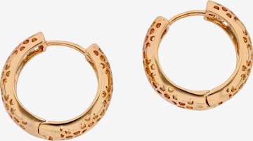 Boucles d'oreilles IZIA en or : devant