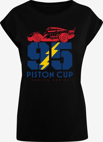 ABSOLUTE CULT T-Shirt 'Cars - Piston Cup 95' in Schwarz: predná strana