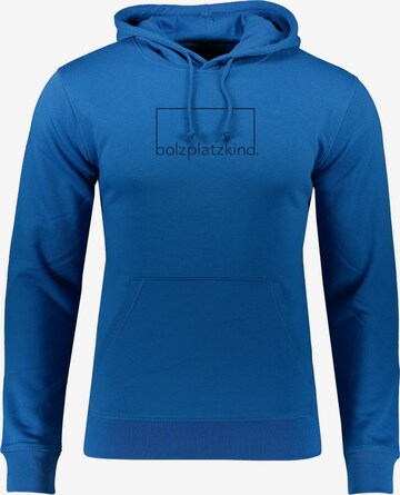 Bolzplatzkind Sweatshirt in Blue: front