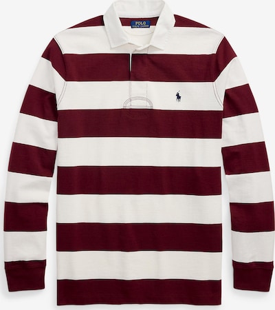 Marškinėliai iš Polo Ralph Lauren, spalva – vyno raudona spalva / balta, Prekių apžvalga