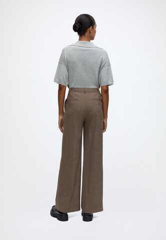 MOS MOSH - Pierna ancha Pantalón chino 'MMHaley Dynamic' en gris
