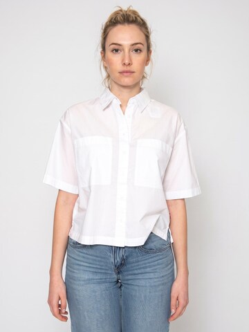 LEVI'S ® Blouse 'Harlie' in Wit: voorkant