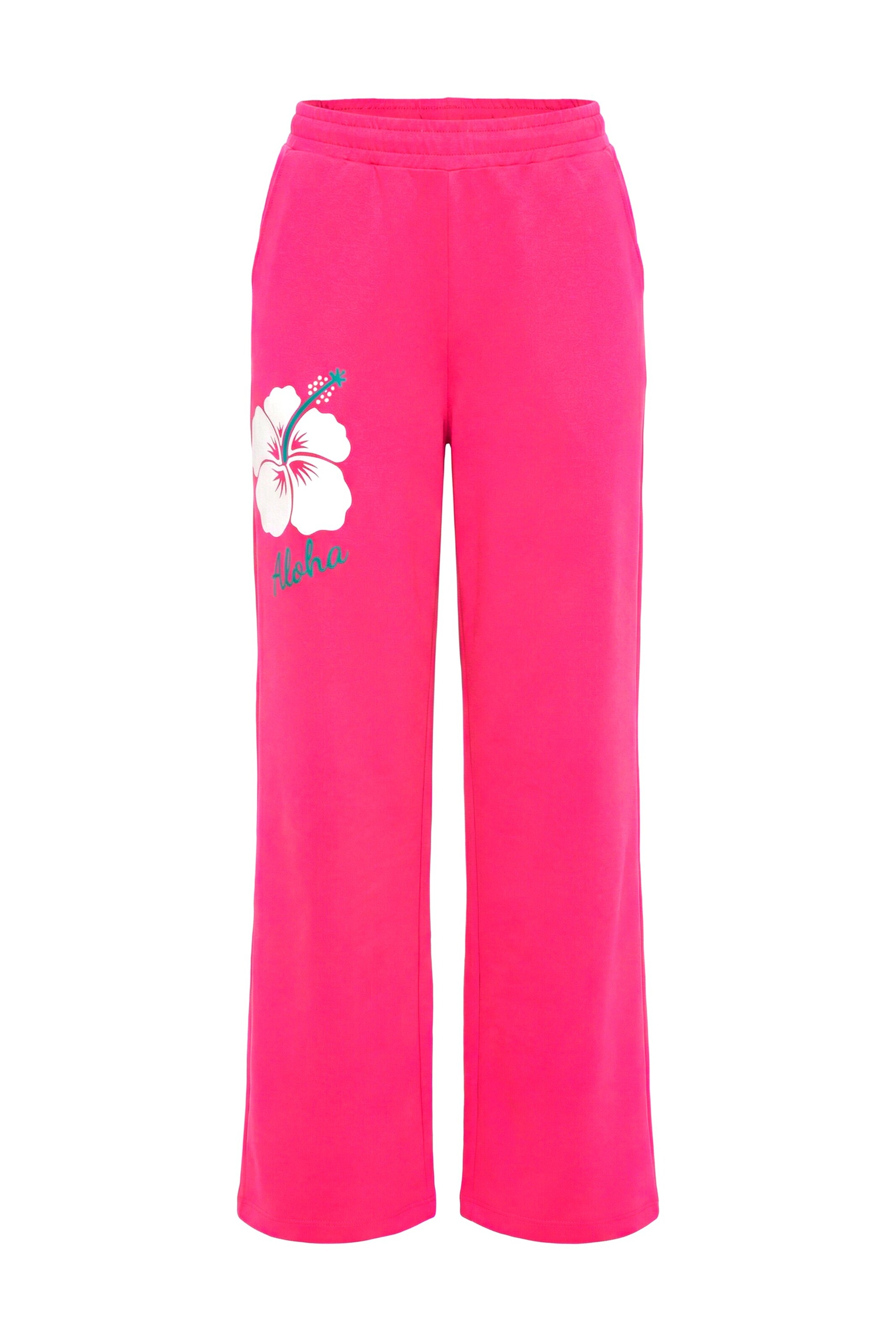 Angel of Style Regular Trousers in Pink: front