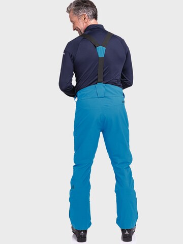 Regular Pantalon outdoor 'Weissach' Schöffel en bleu