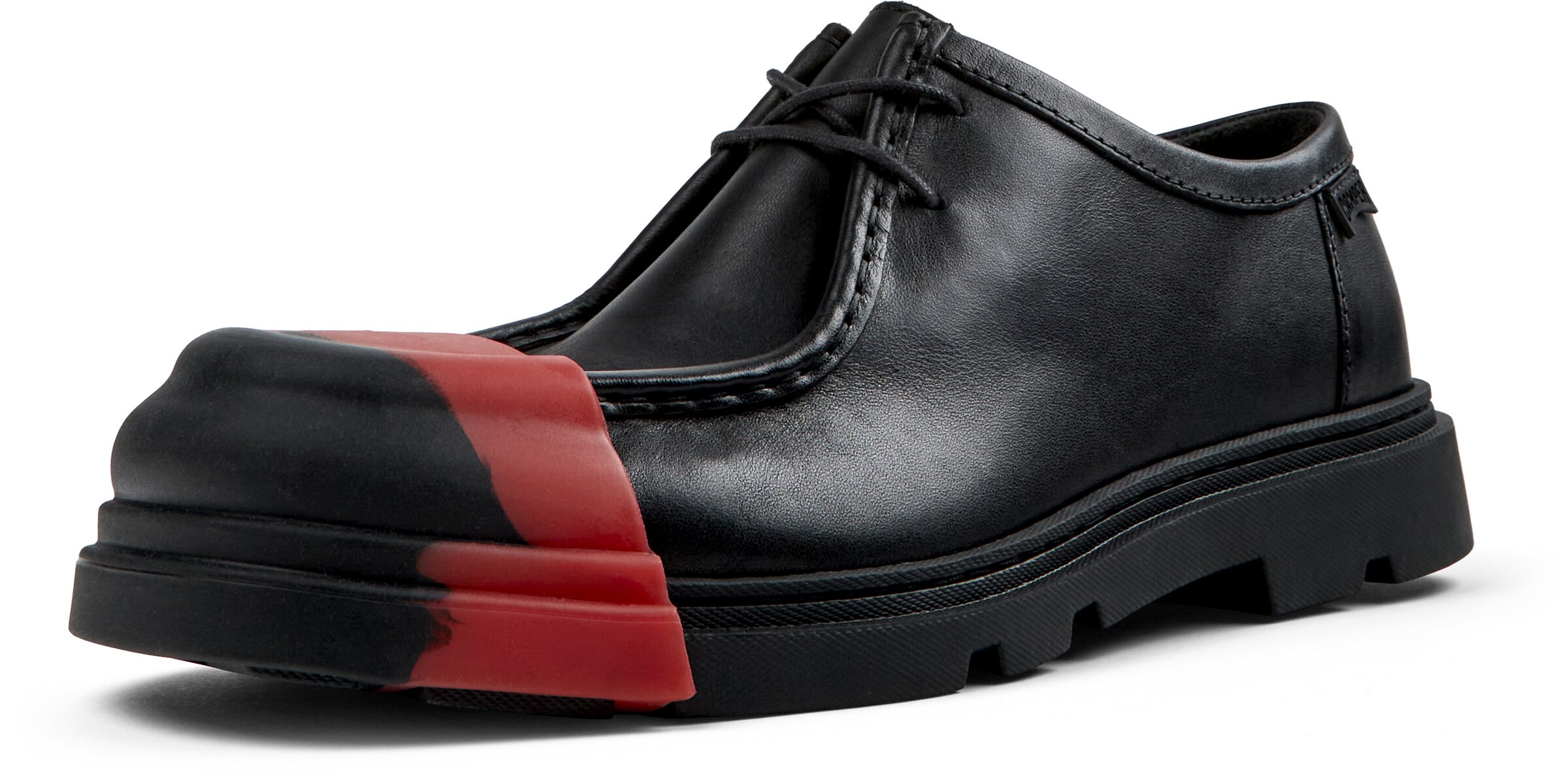 Chaussure à lacets ' Junction ' CAMPER en noir : devant