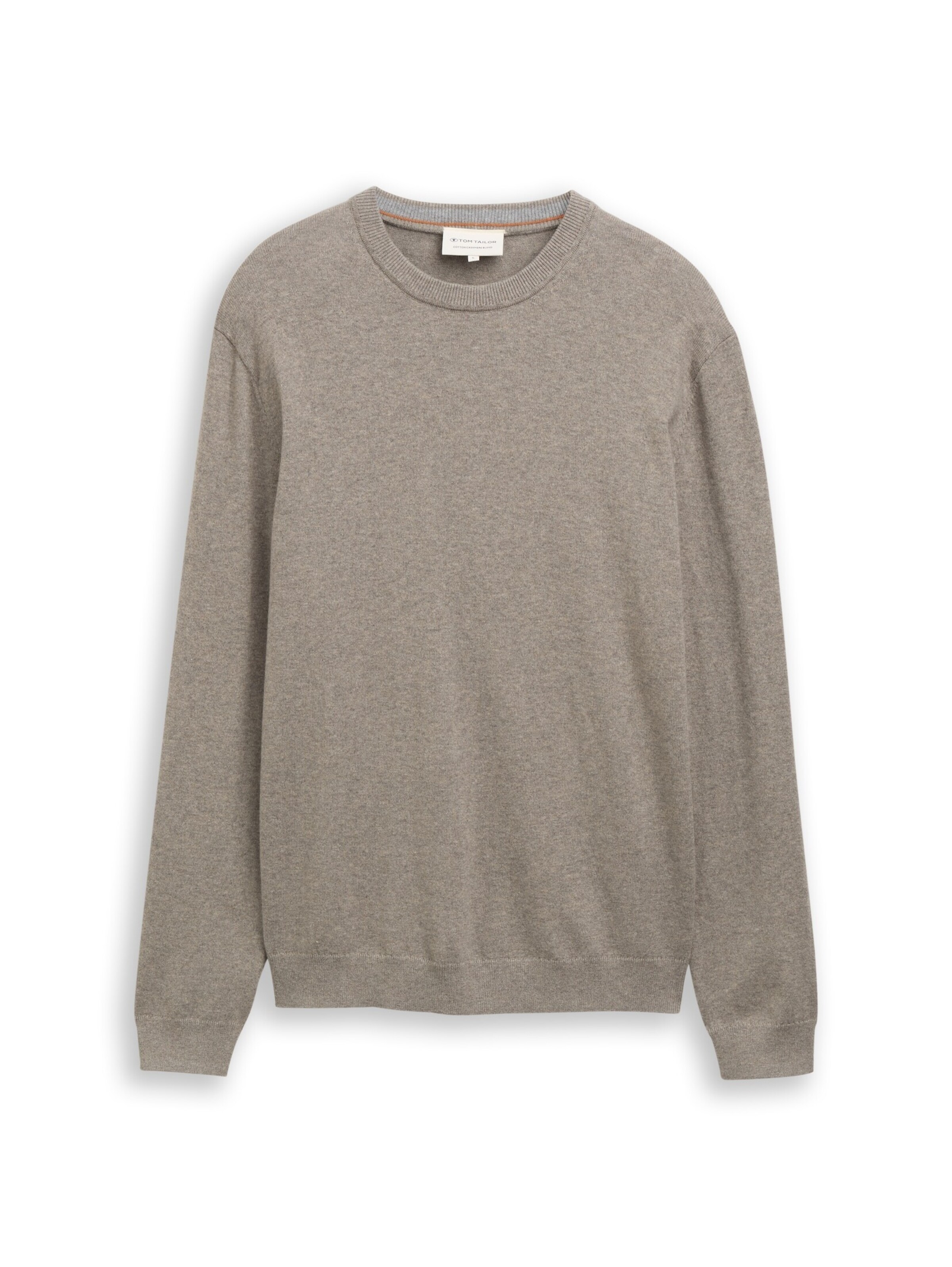 TOM TAILOR Pullover in XXL in taupe, Produktansicht