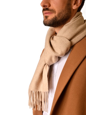 MayTree Schal 'Natur Hell' in Beige