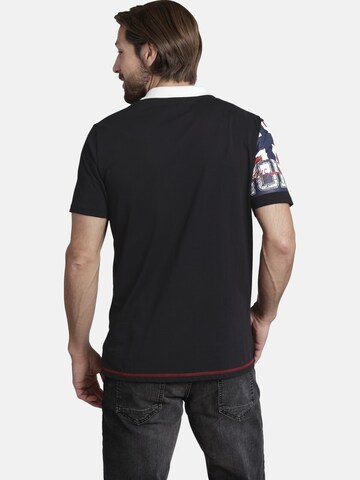 T-Shirt 'Dagino' Jan Vanderstorm en noir