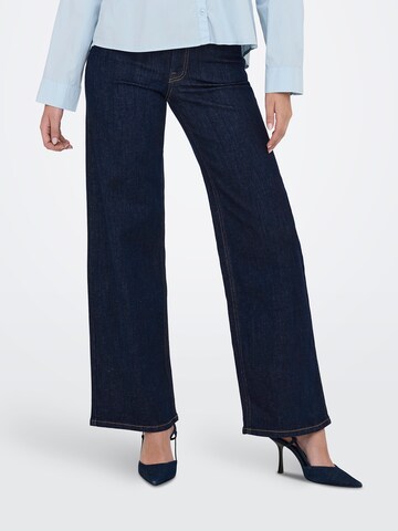 JDY Wide leg Jeans 'JDYFelina-Fina' in Blue: front