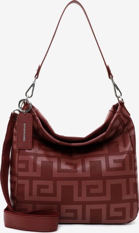 Emily & Noah Shoulder Bag 'Ilona' in Red: front