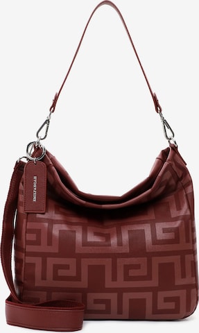 Emily & Noah Shoulder Bag 'Ilona' in Red: front