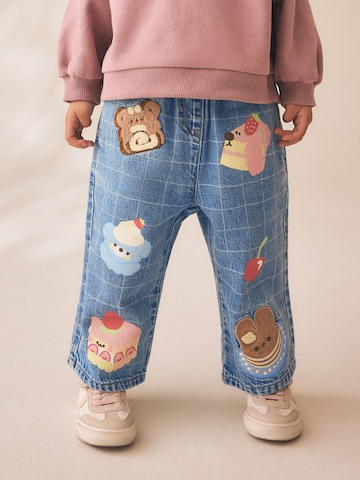 Wide Leg Jean Next en bleu : devant
