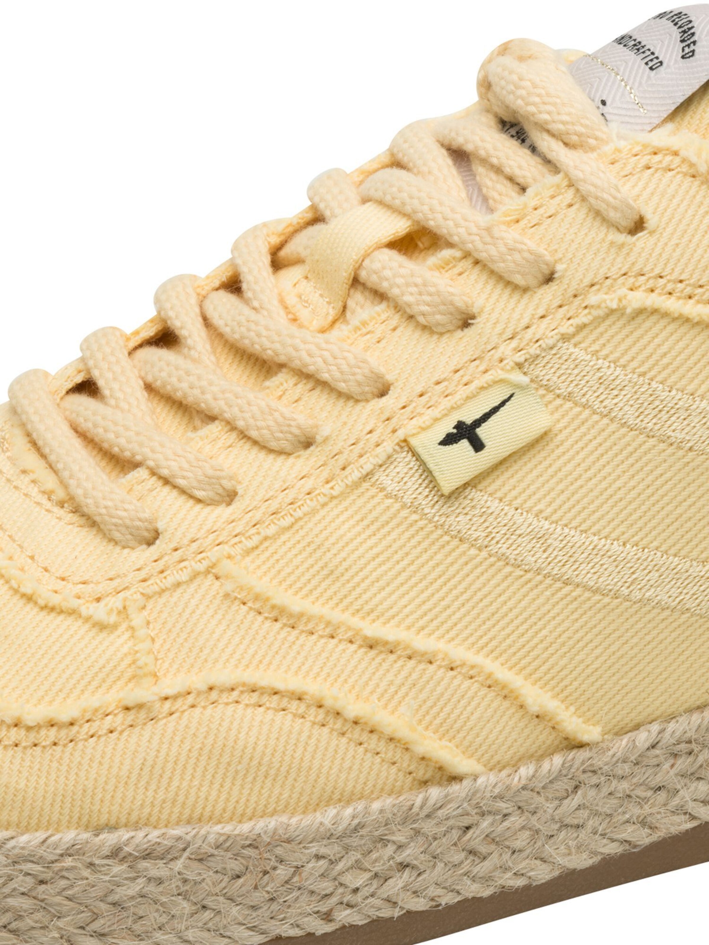 Tamaris Platform trainers in Yellow