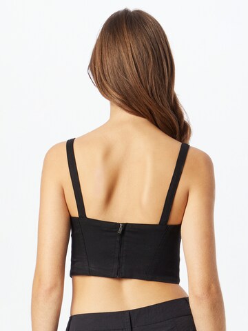 Top 'LAINE' de la NEON & NYLON pe negru