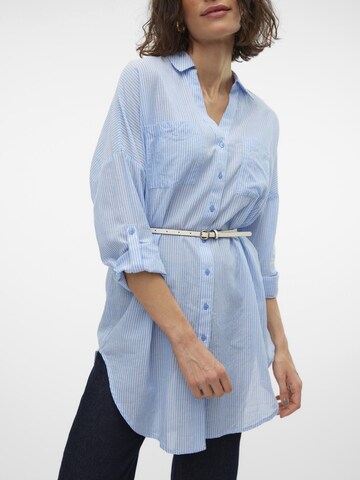 VERO MODA Blouse 'ISABEL' in Blauw